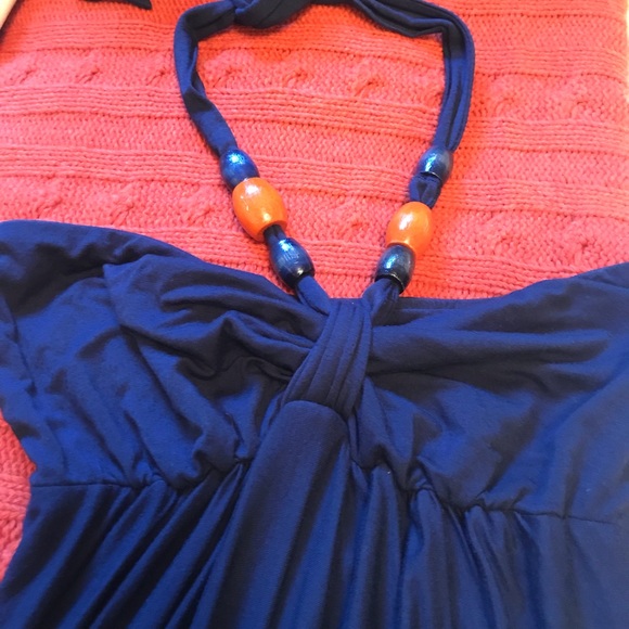 Blue maxi dress - Picture 3 of 4